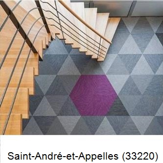 Peinture revêtements et sols à Saint-André-et-Appelles-33220